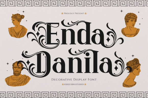 Discovering the Majestic Enda Danila Typeface