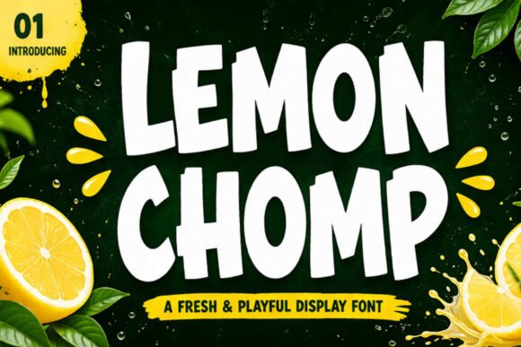 Discovering the Vibrant World of Lemon Chomp Typography