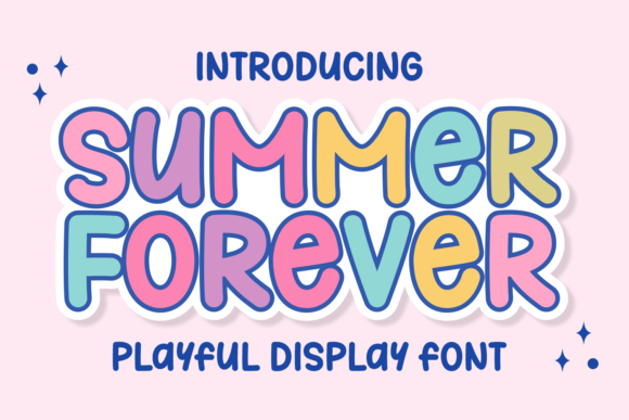 Summer Forever: A Typeface That Captures Endless Warmth