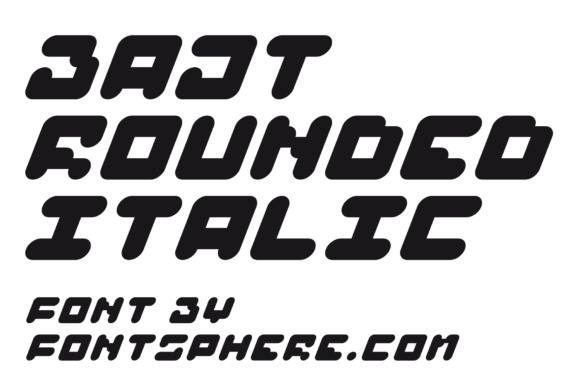 Why Bajt Rounded Is the Futuristic All-Caps Font Your Projects Need